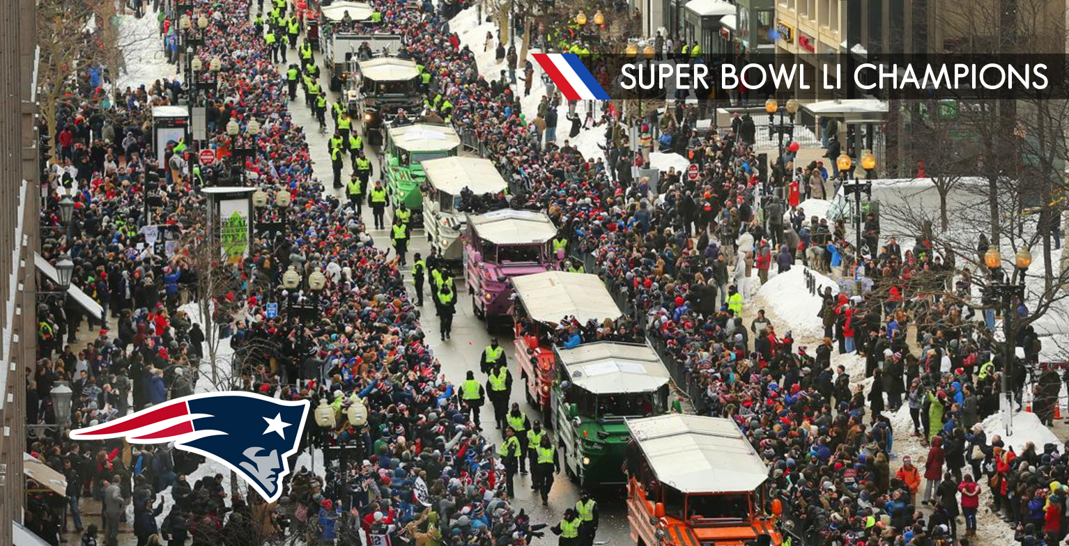Patriots Super Bowl 2017 Parade [02/07/17]