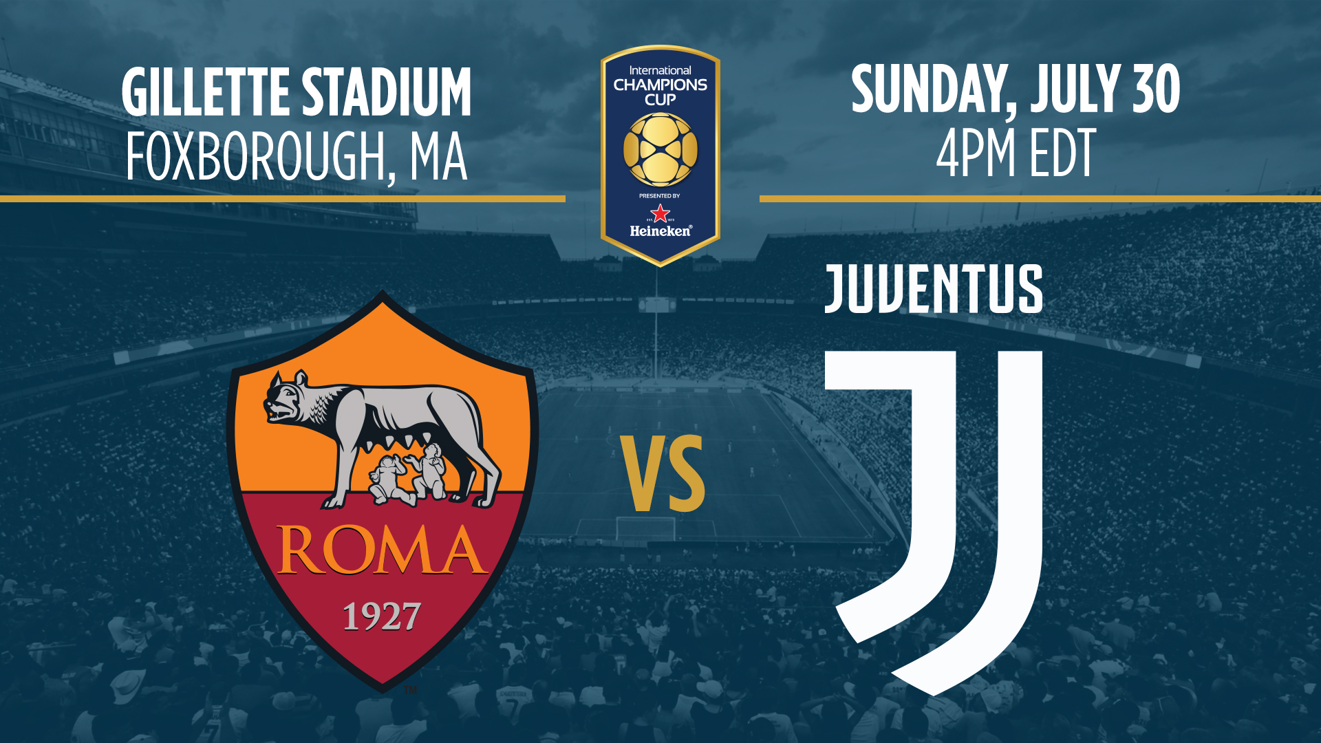 International Champions Cup: AS Roma vs Juventus [07/30/17]