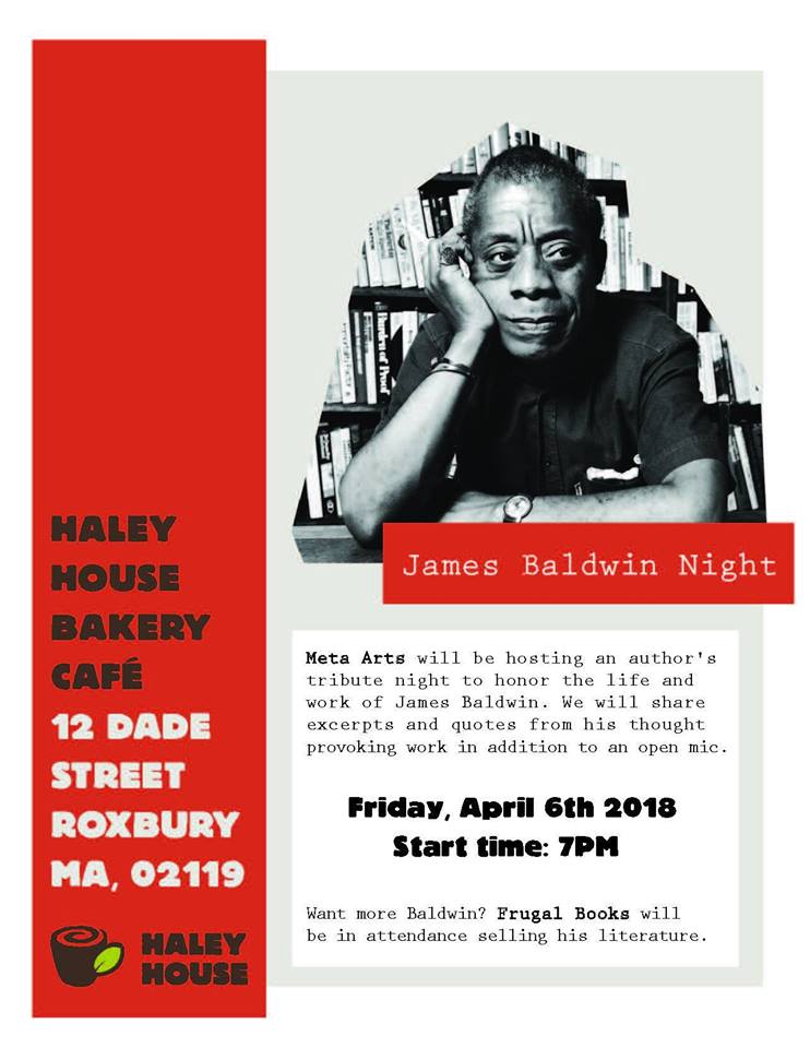 poet/author series: james baldwin