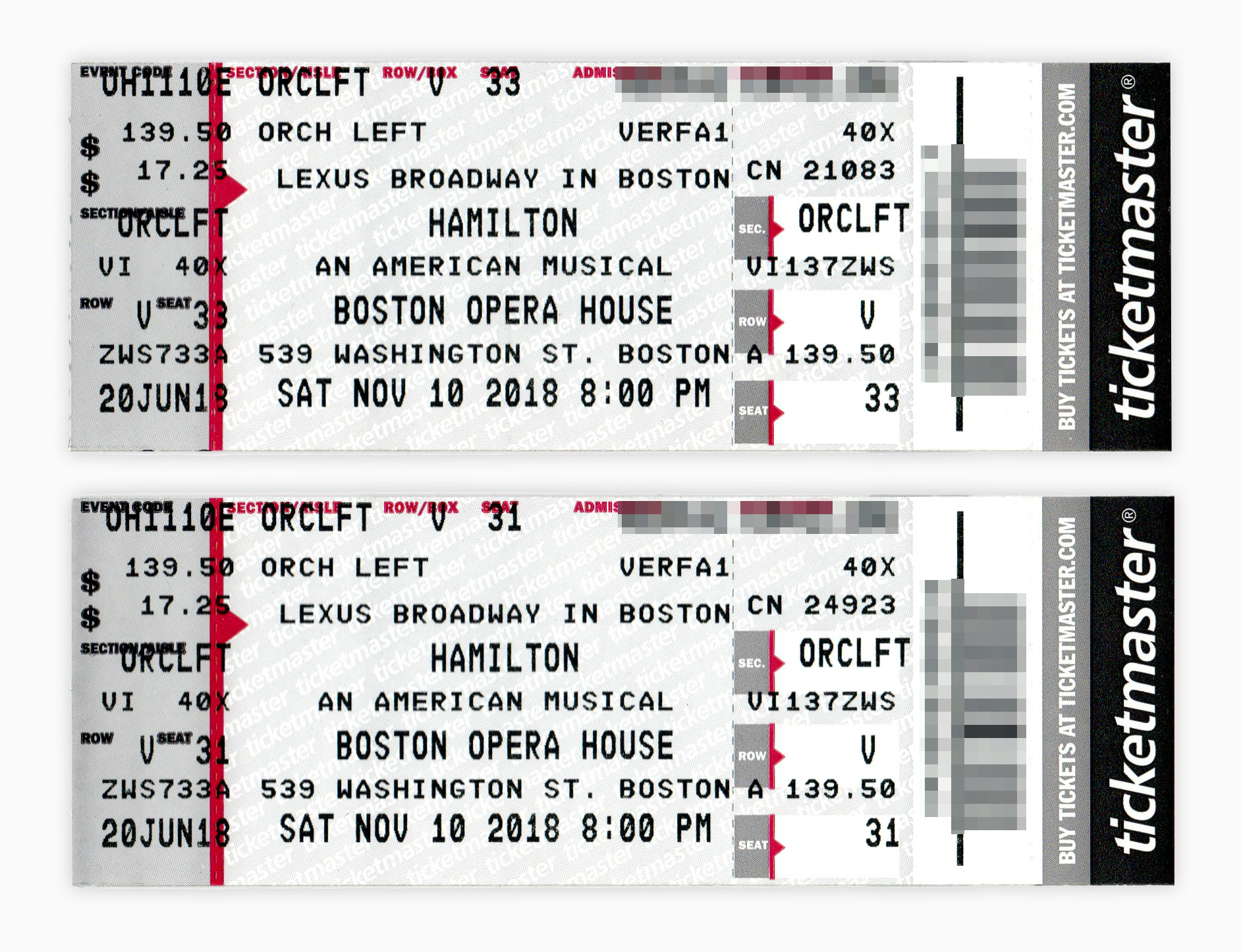 Hamilton Boston Contest