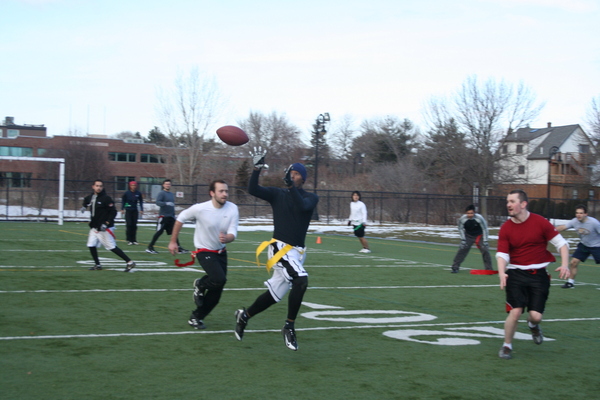 Boston Co Ed Flag Football Pick Up Game 10 19 13