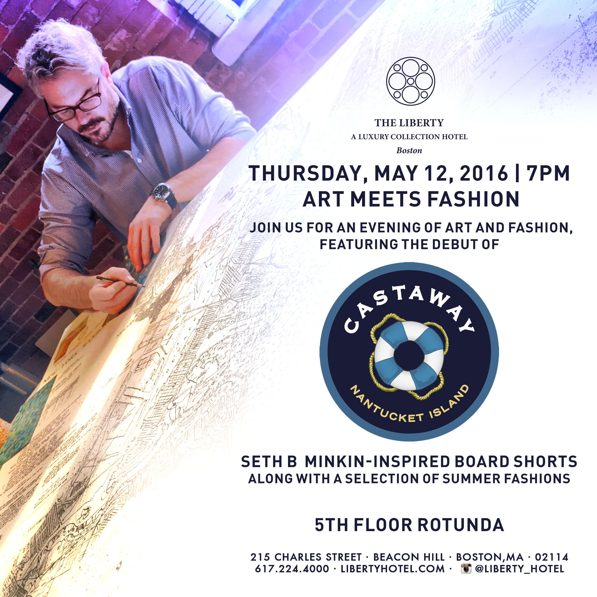 Art Meets Fashion Featuring Art By Seth B Minkin And