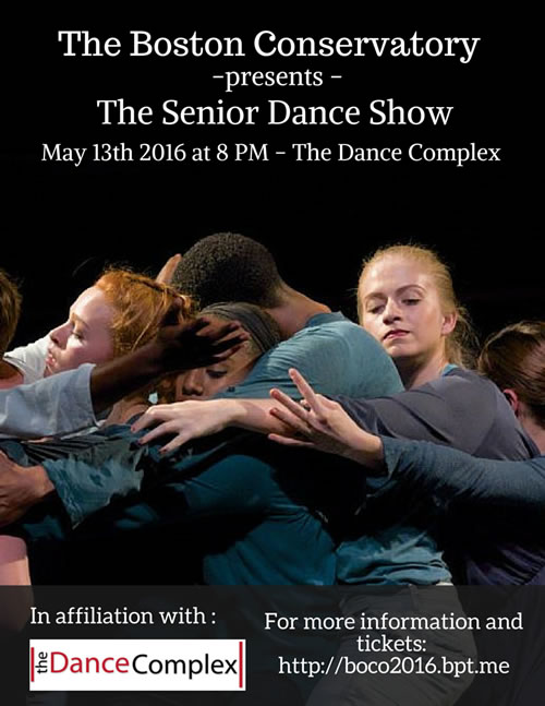Boston Conservatory's Senior Dance Performance [05/13/16]