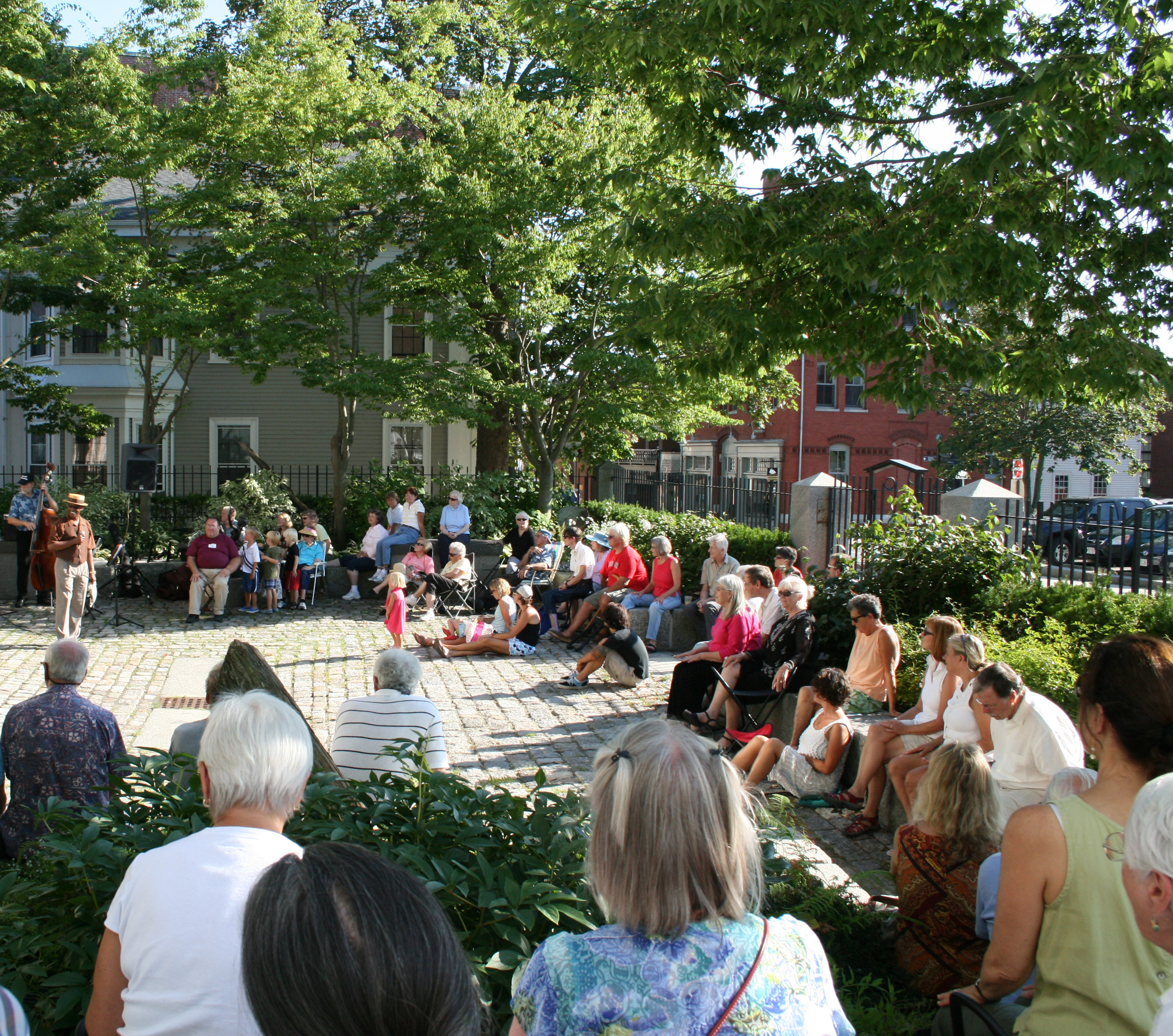 Music in the Courtyard with Rockport High Students 06/24/16