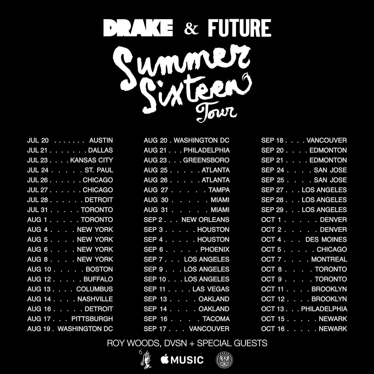 Drake & Future Summer Sixteen Tour // Boston [08/10/16]