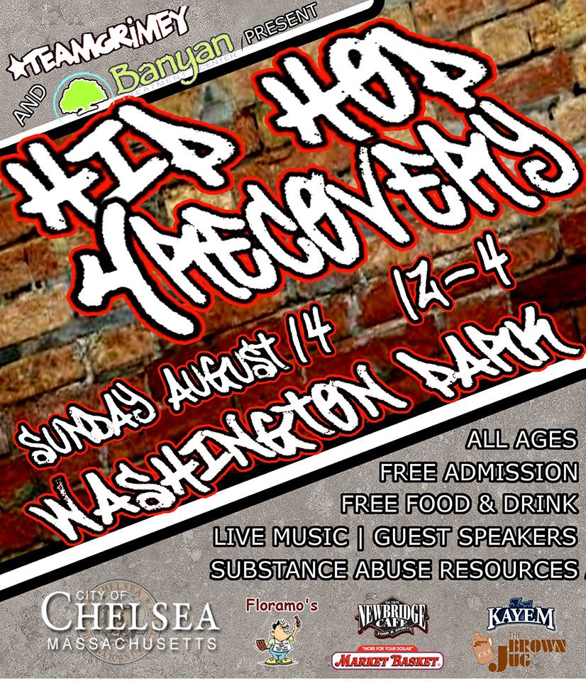 hip hop 4 recovery 08 14 16 guest lecture flyer substance abuse