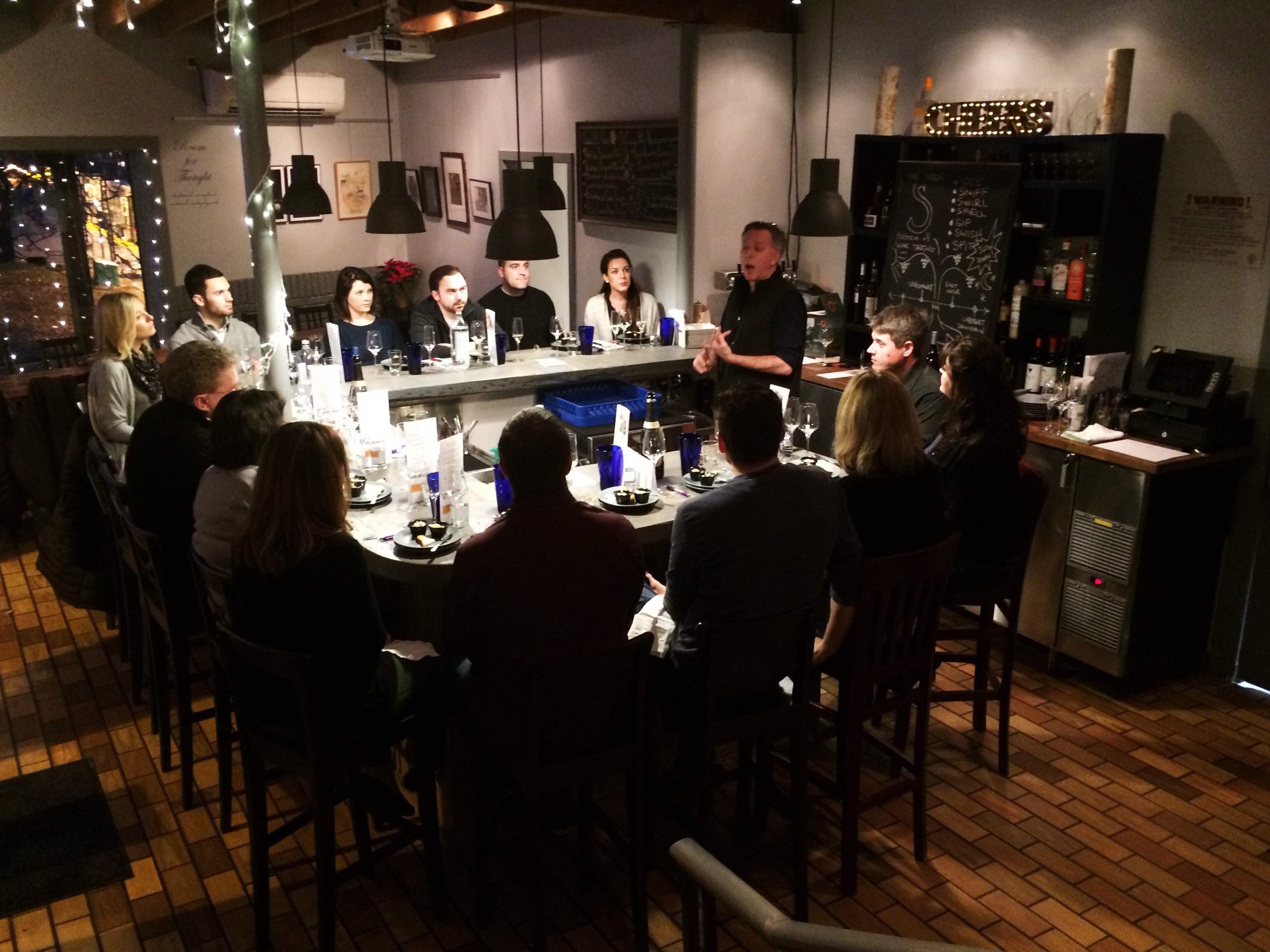 How to Taste Wine and Why Dinner Class Boston Wine School at The