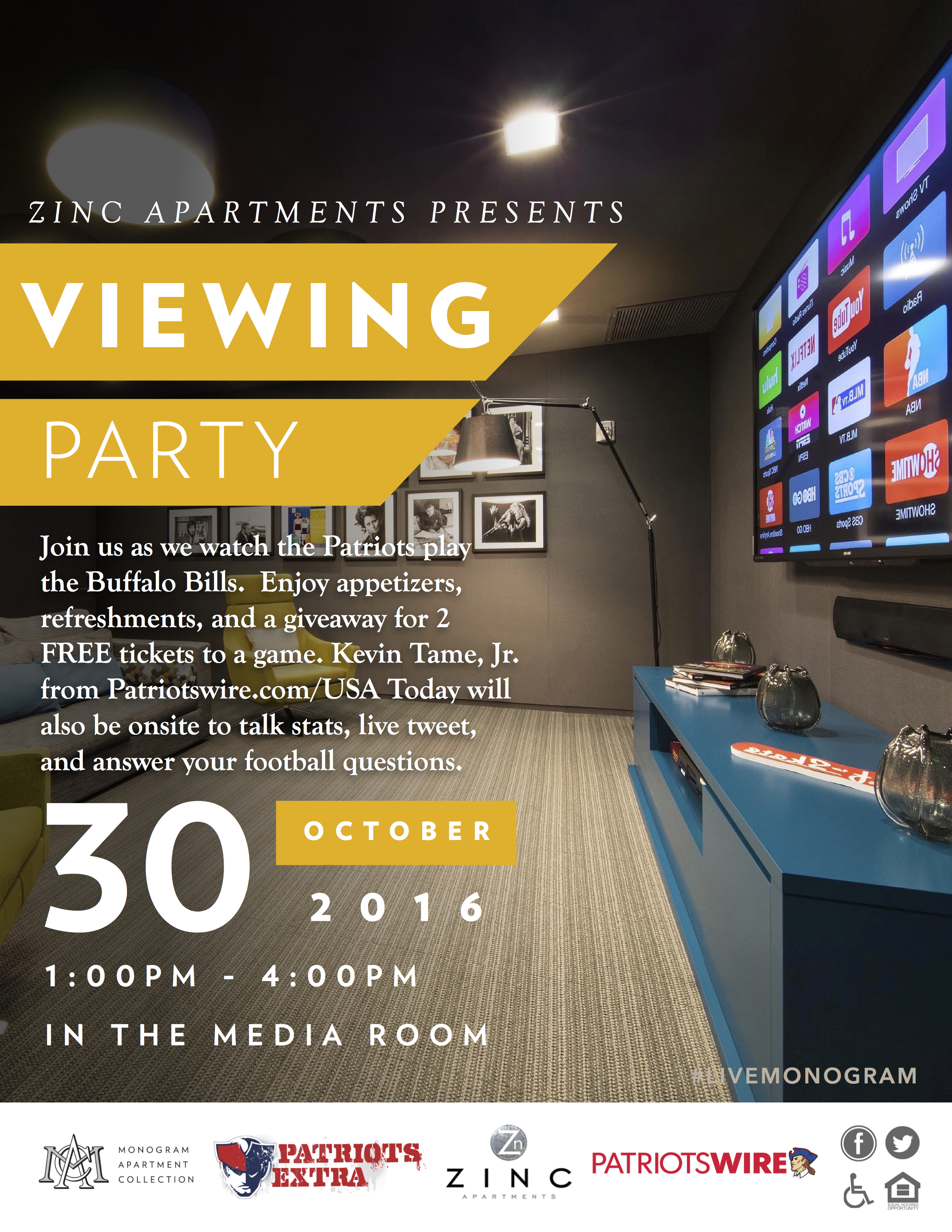 watch party flyer