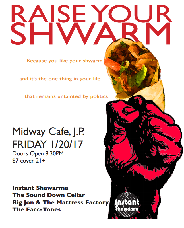 Midway Cafe The FaccTones, BJ & TMF, SDC, Instant Shawarma [01/20/17]