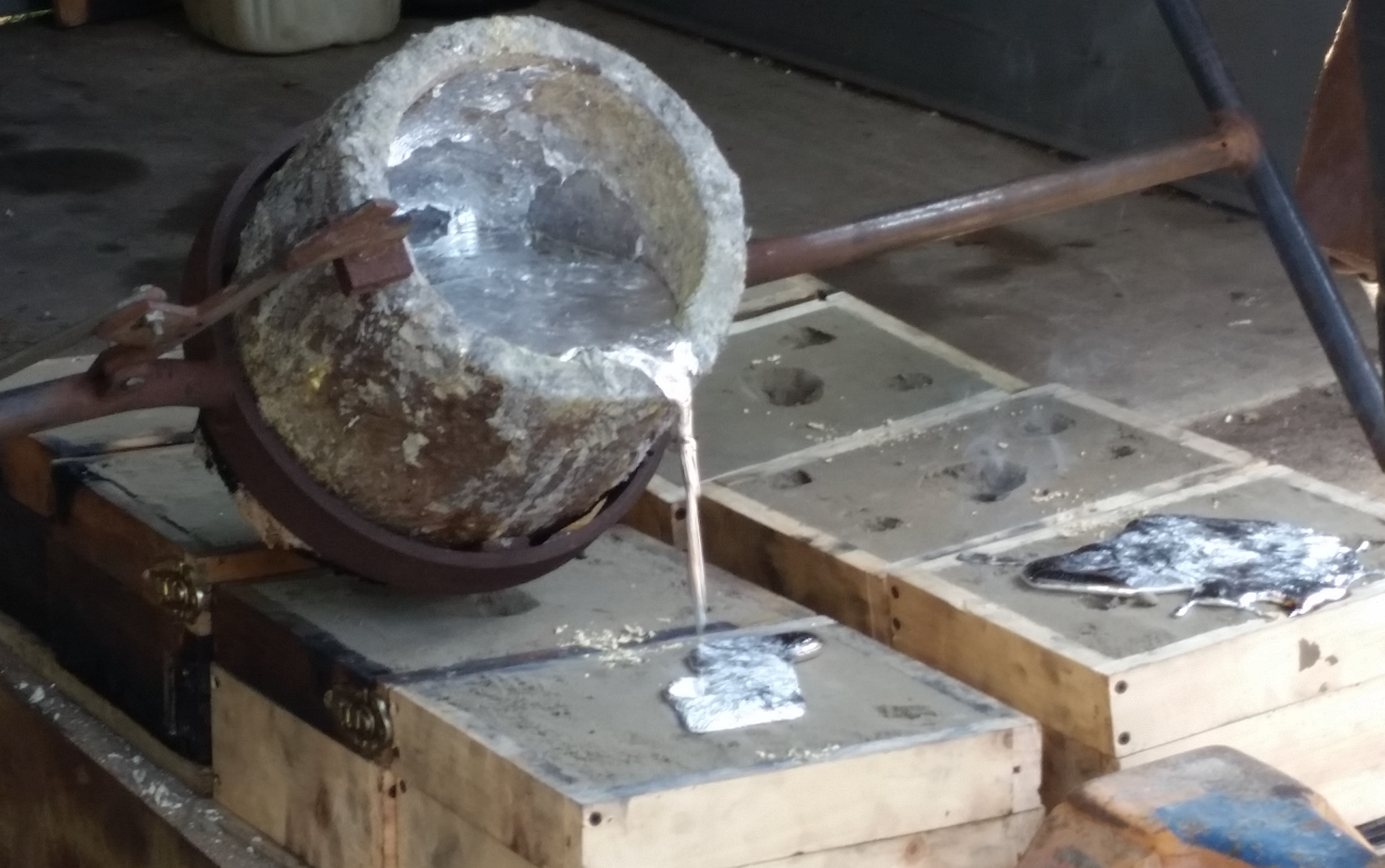ArtWeek Aluminum Sand Casting 04/29/17