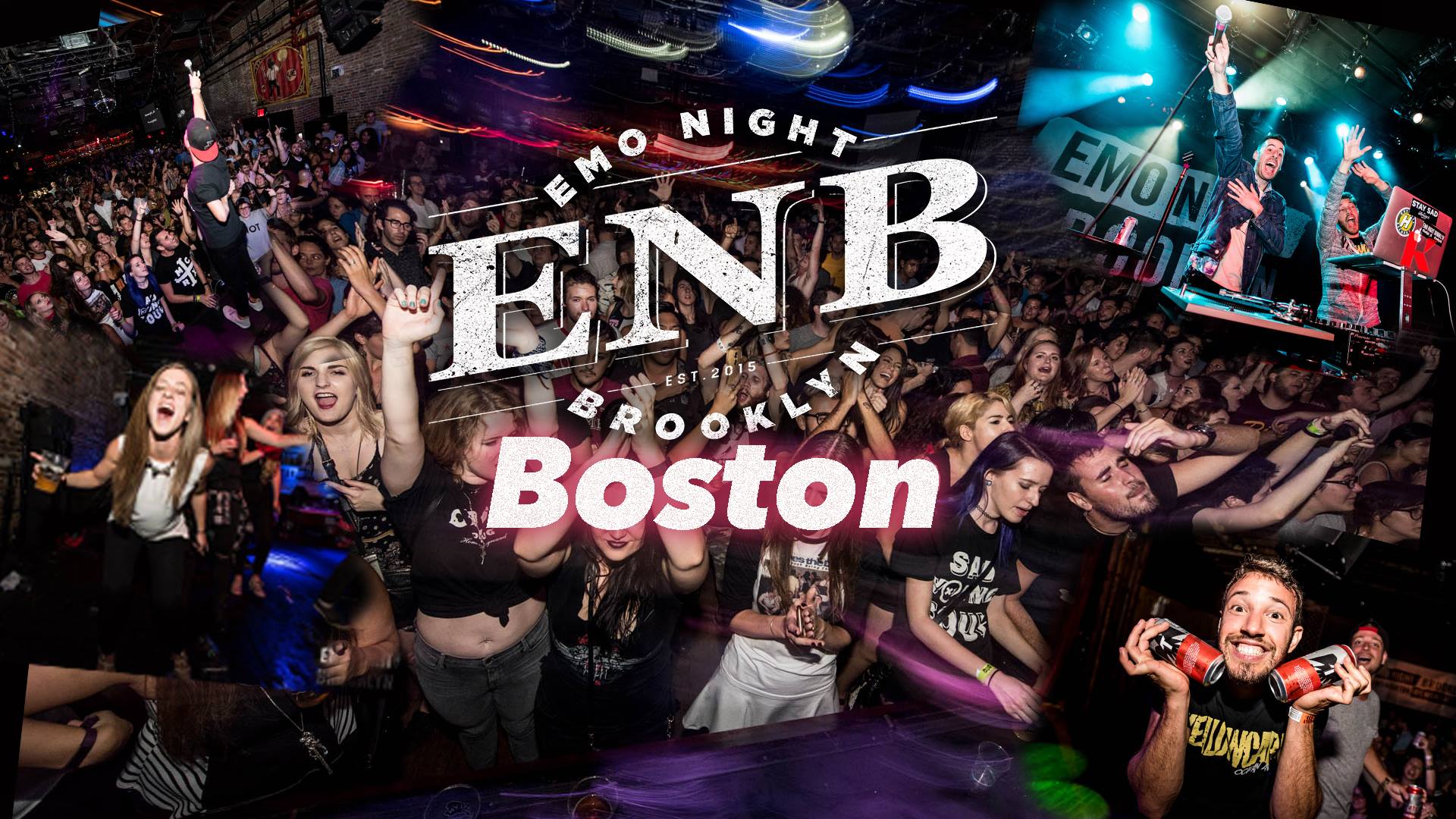 Emo Night Brooklyn Boston Feat. Guest DJ William Beckett [02/18/17]
