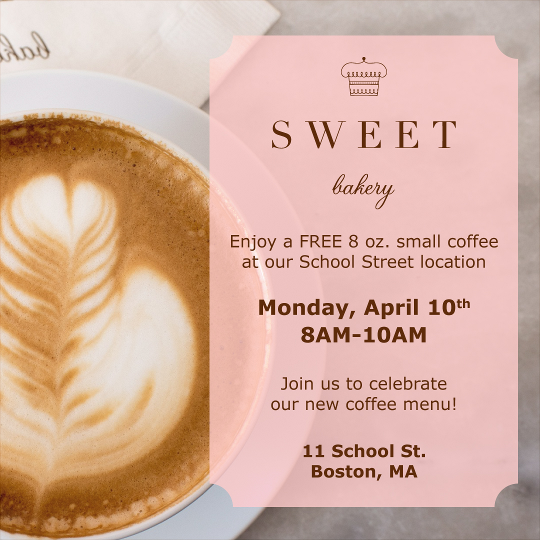 SWEET Bakery Launches New Coffee Menu with Free Coffee on April 10 [04