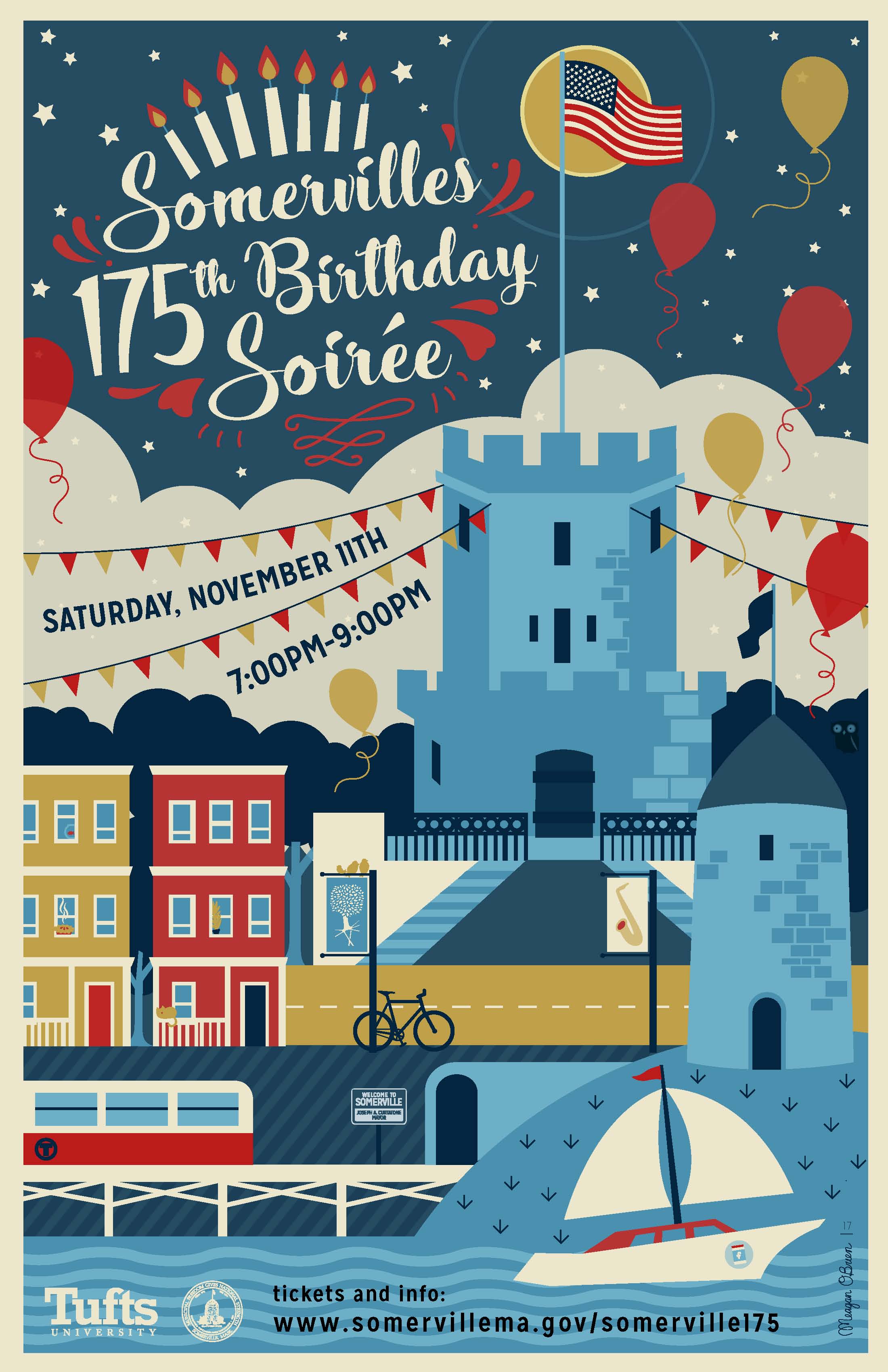 Somerville’s 175th Birthday Soireé [11/11/17]