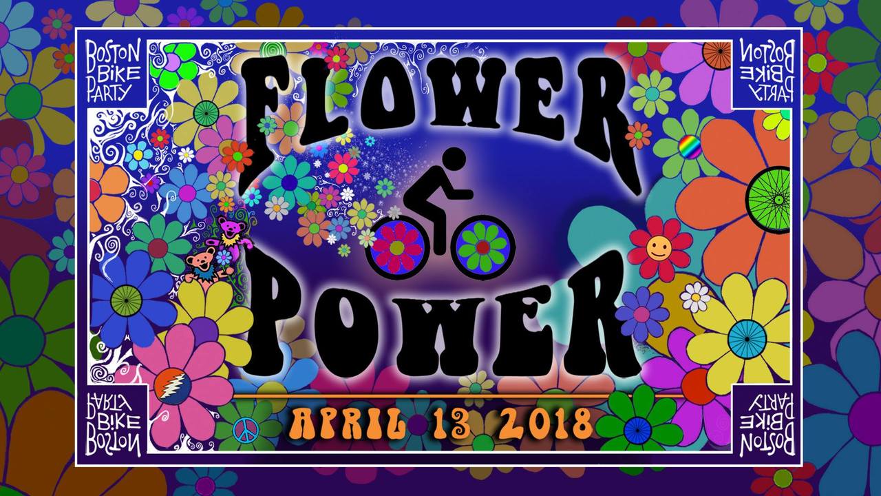 Verbazingwekkend Boston Bike Party: Flower Power [04/13/18] ZK-65