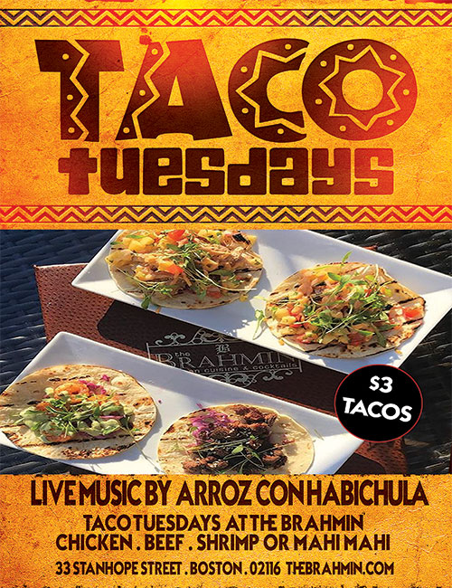 Taco Tuesdays At The Brahmin [05/08/18]