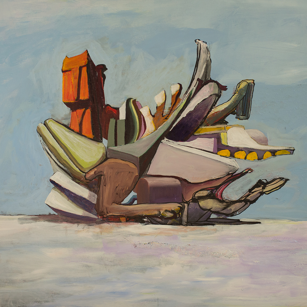 Train Brain An Exhibition Of New Paintings By Chris Nau