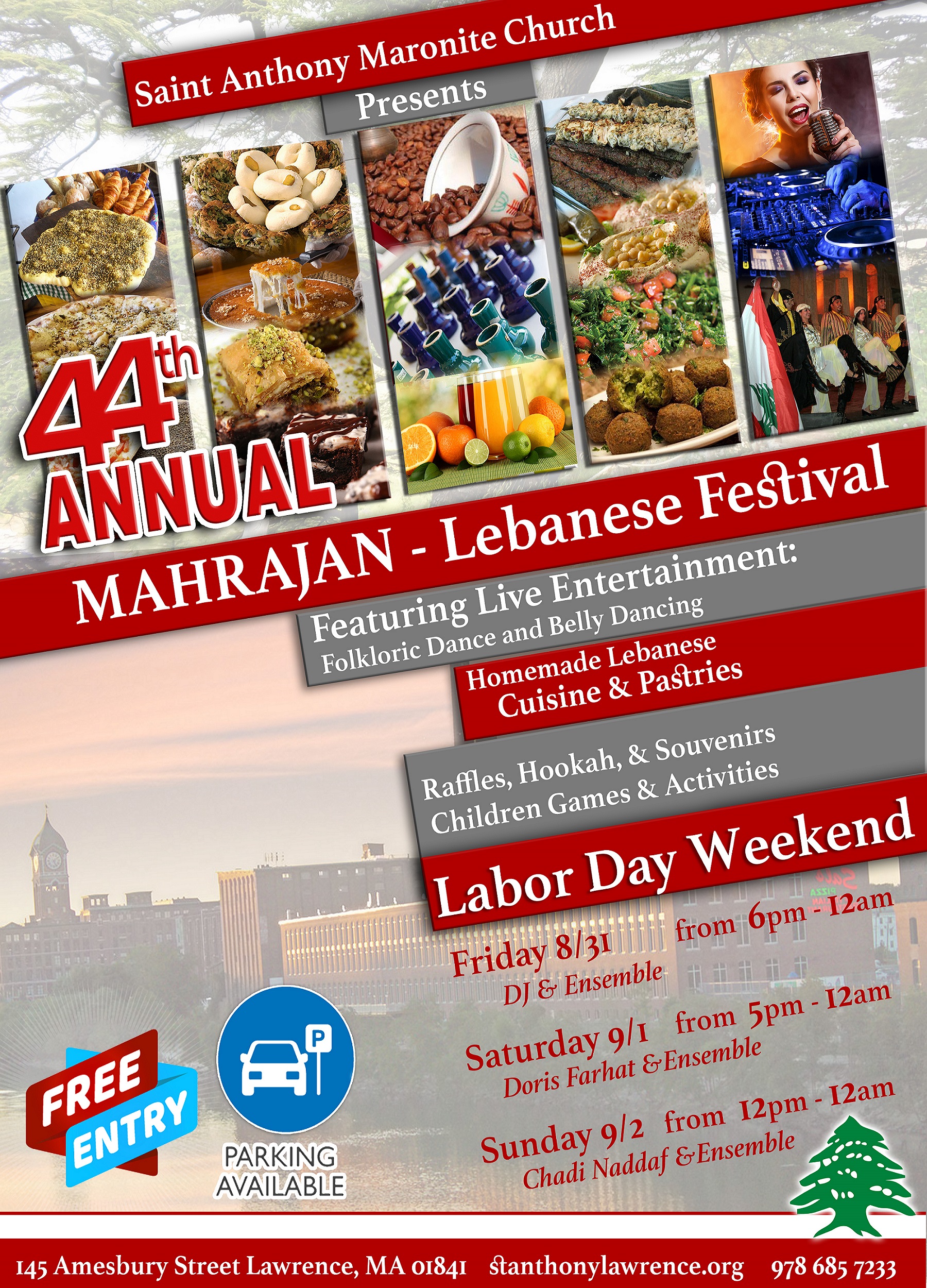 Labor Day Weekend Lebanese Festival MAHRAJAN Is Back and Better