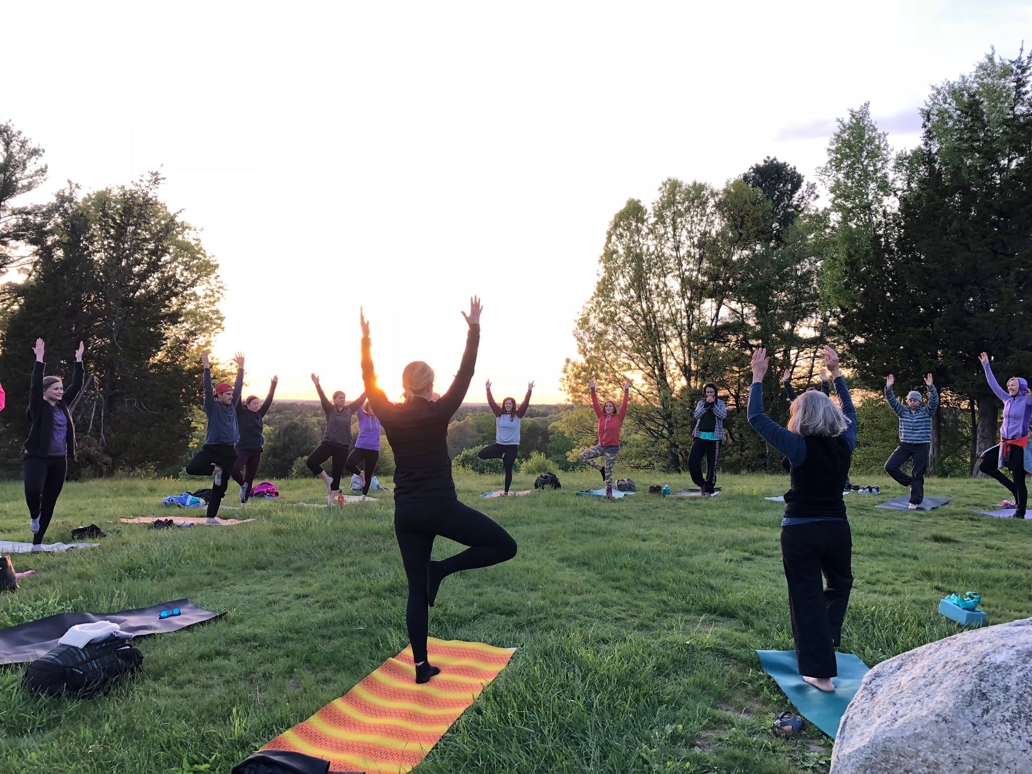 Monday Night Yoga on the Farm [09/17/18]