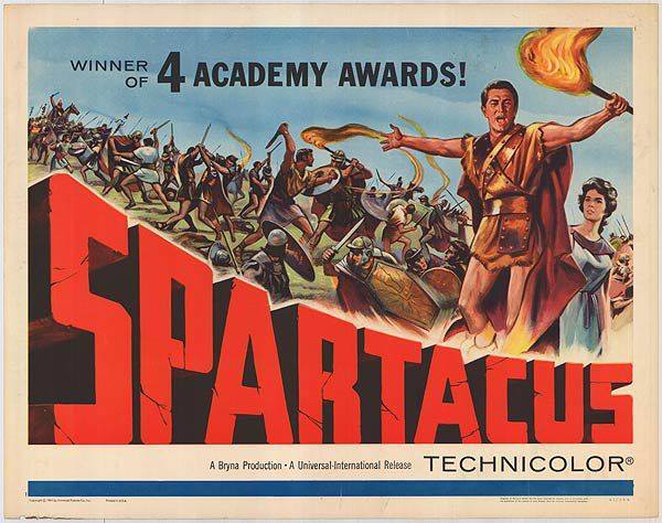 Image result for spartacus 1960 poster