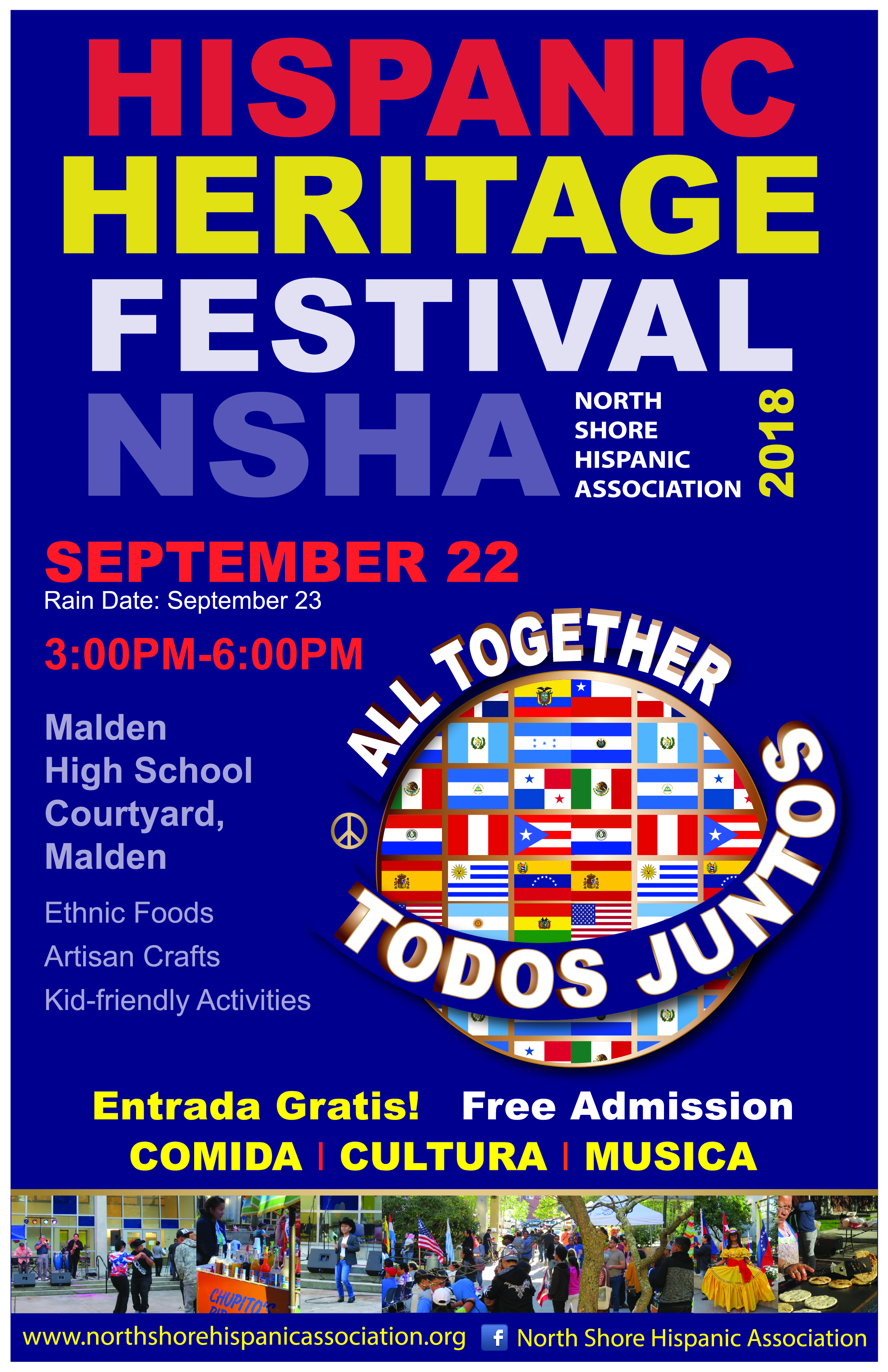 Hispanic Festival — North Shore Hispanic Association [09/22/18]