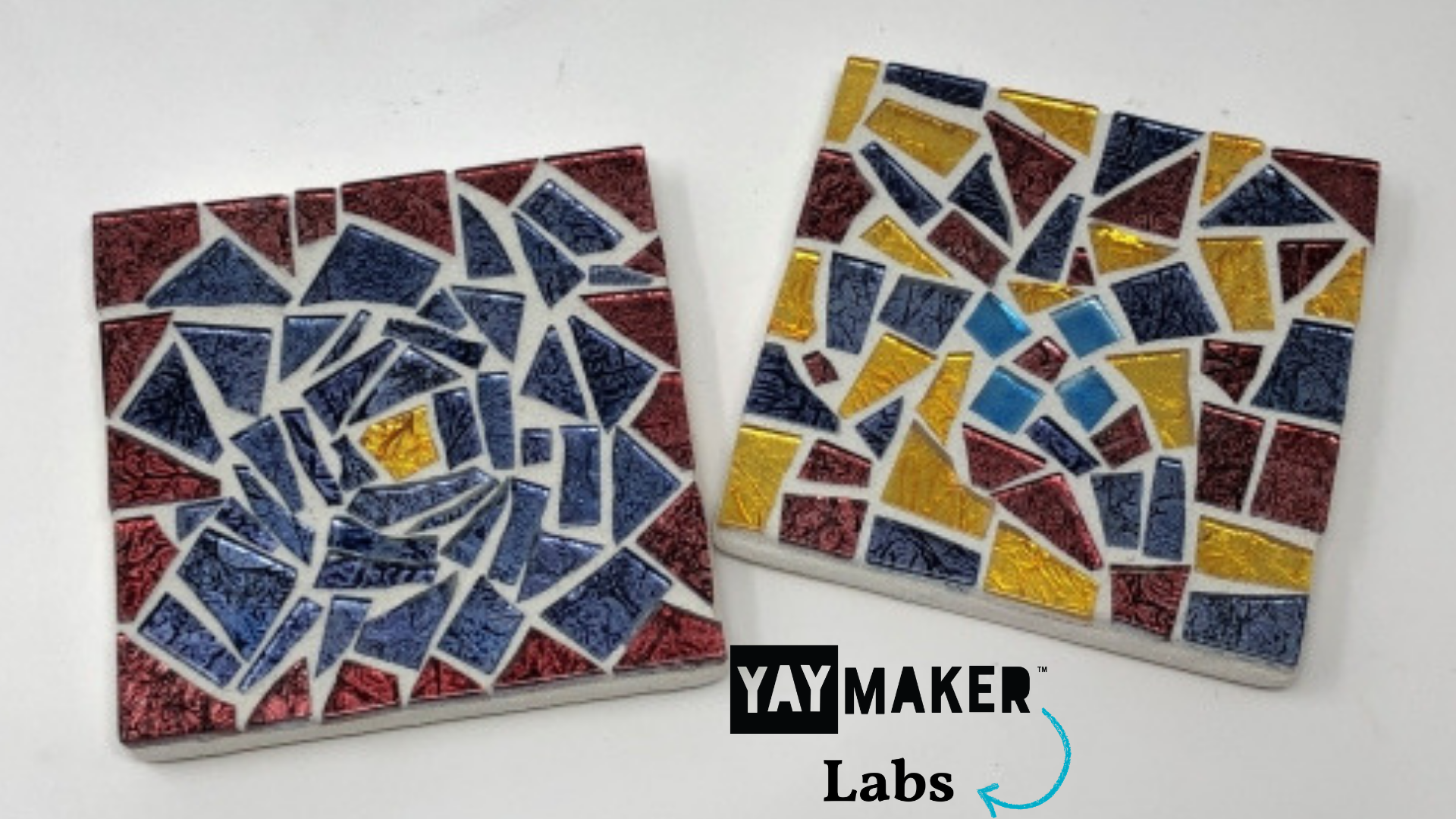 Yaymaker Labs Custom Mosaic Coasters [03/31/19]