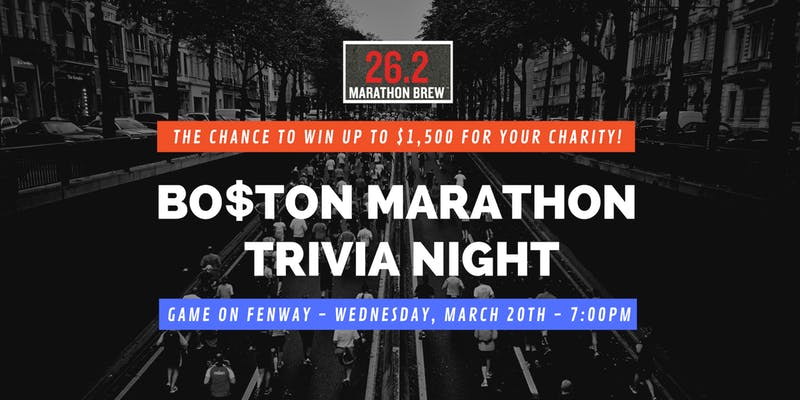 Trivia Night For Boston Marathon Runners 03 20 19 