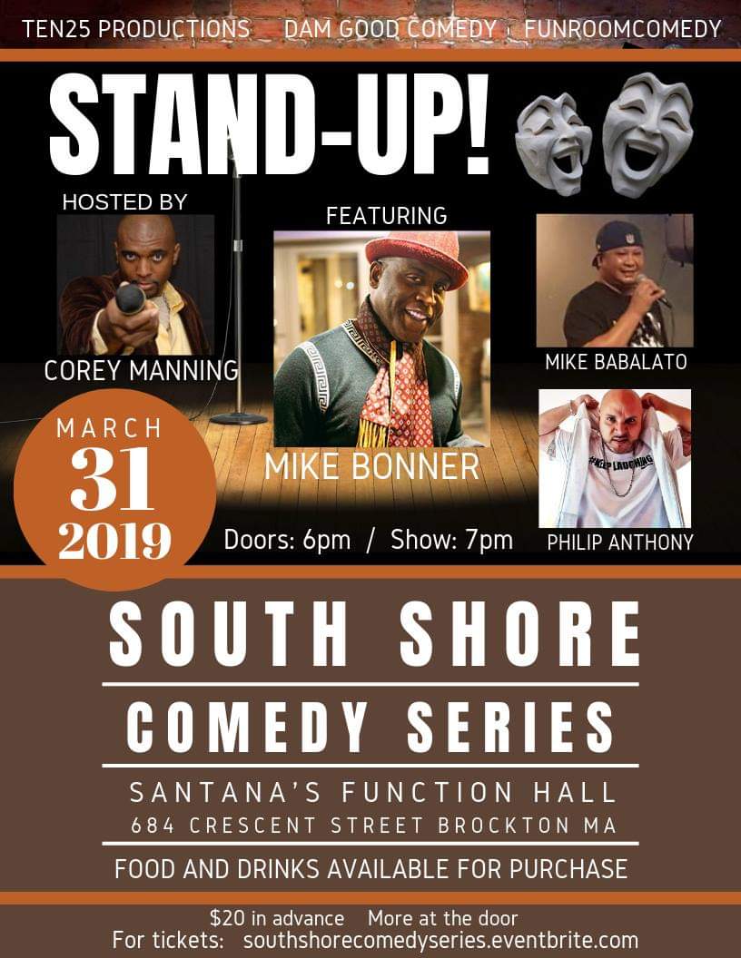 STANDUP! South Shore Comedy Series [03/31/19]