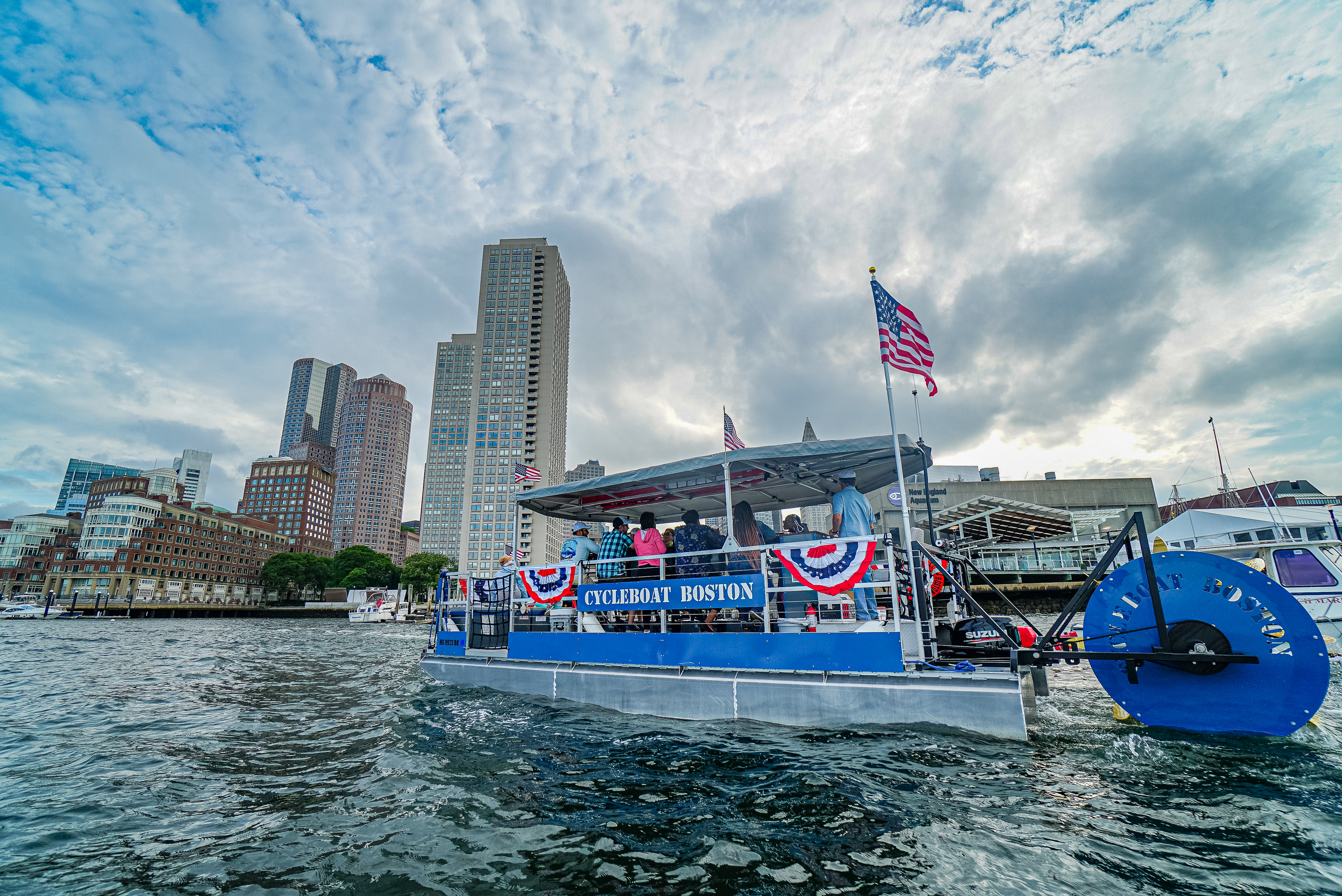 Cycleboat Tour of Boston Harbor [07/27/19]