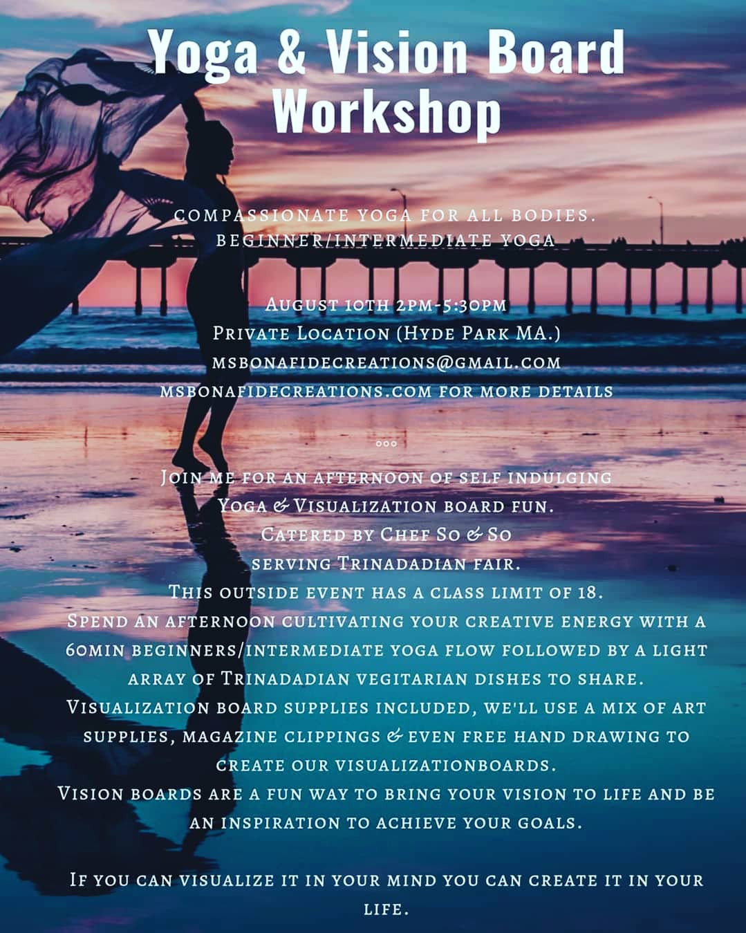 Vision Board Workshop — Full Body Fitness & Yoga