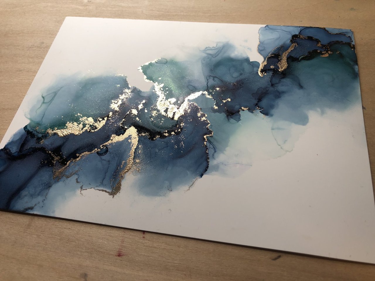 Behind the art: Alcohol ink 