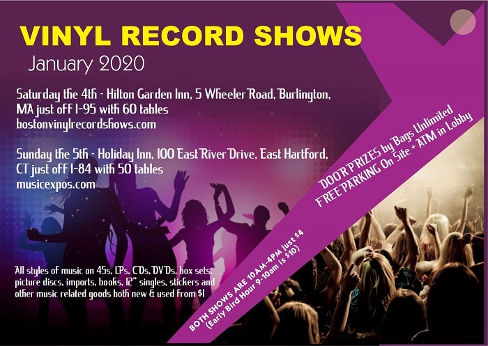 Cd Dvd Vinyl Record Show 01 04 20