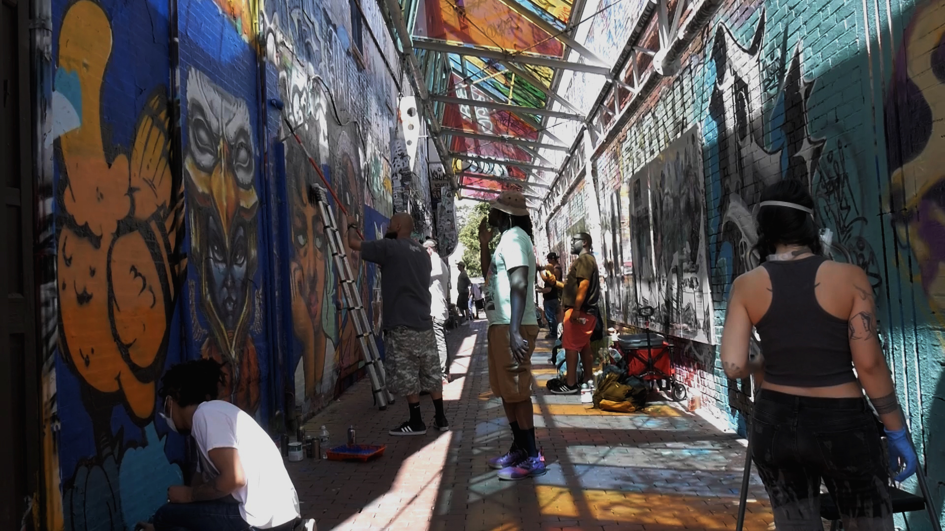 Documentary Film Of Graffiti Alley In Cambridge Screening Discussion 11 12 19