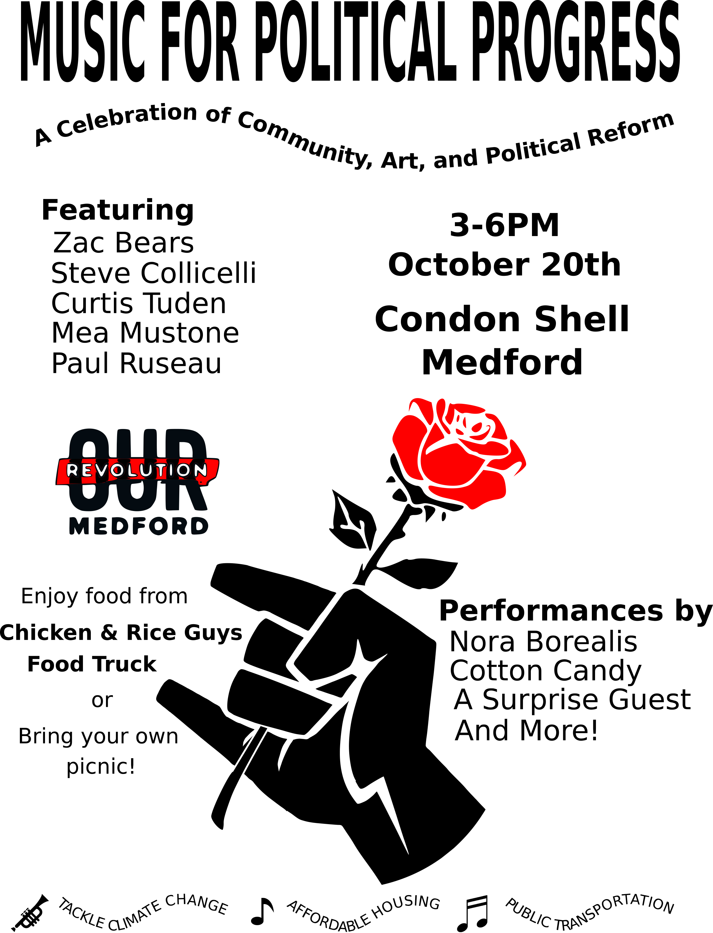 Music for Political Progress 10/20/19