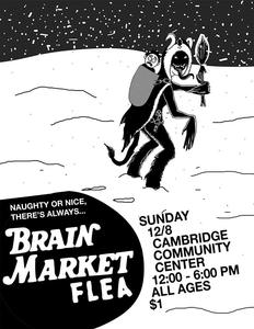 Brain Market Flea at the Cambridge Community Center! [12/08/19]