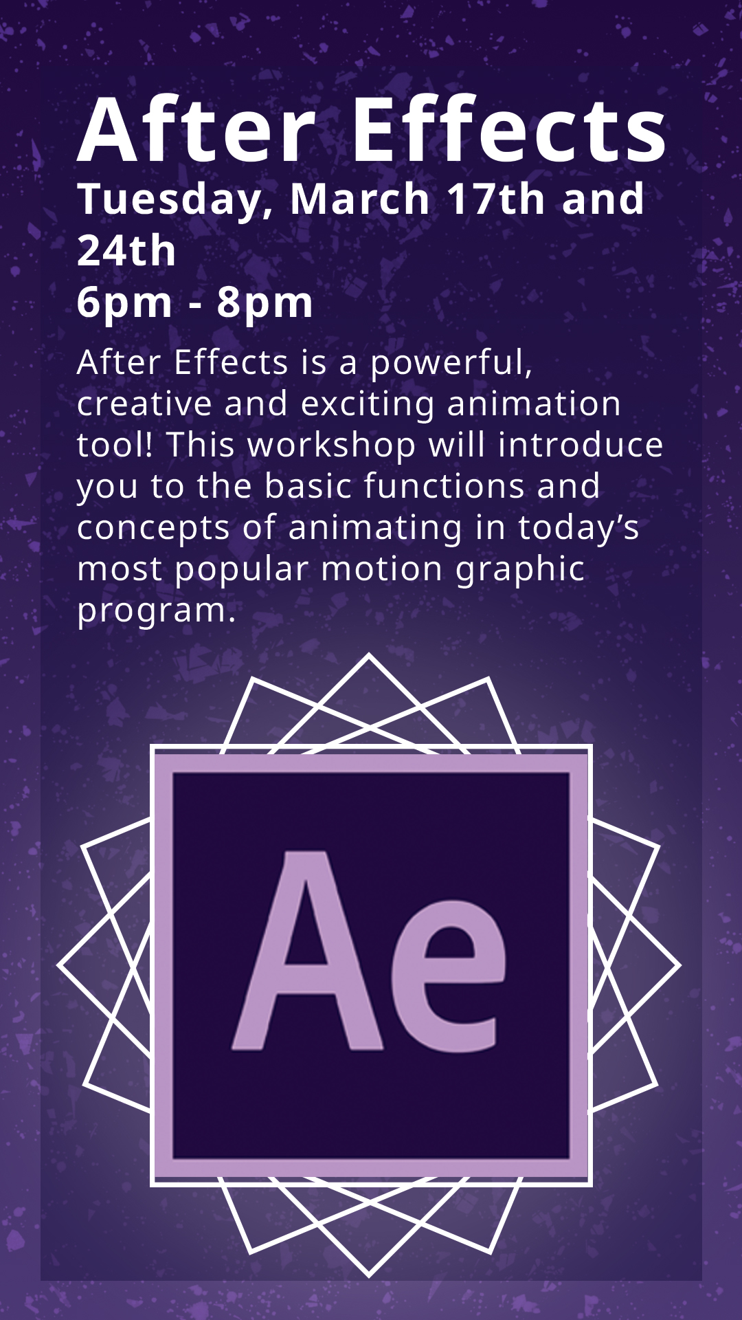 Intro to Adobe After Effects [03/17/20]