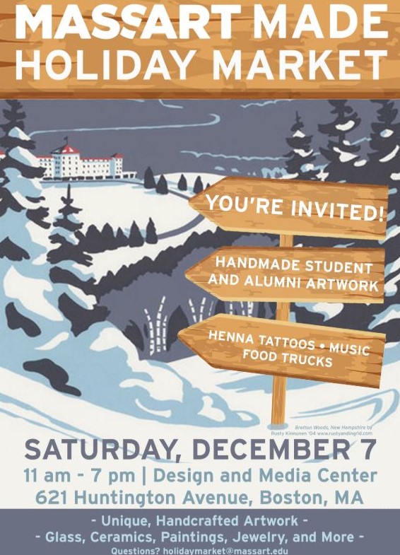 MassArt Made Holiday Market [12/07/19]
