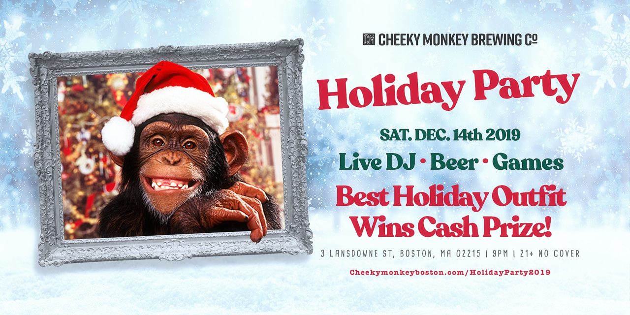 Holiday Party At Cheeky Monkey Brewing Co 12 14 19
