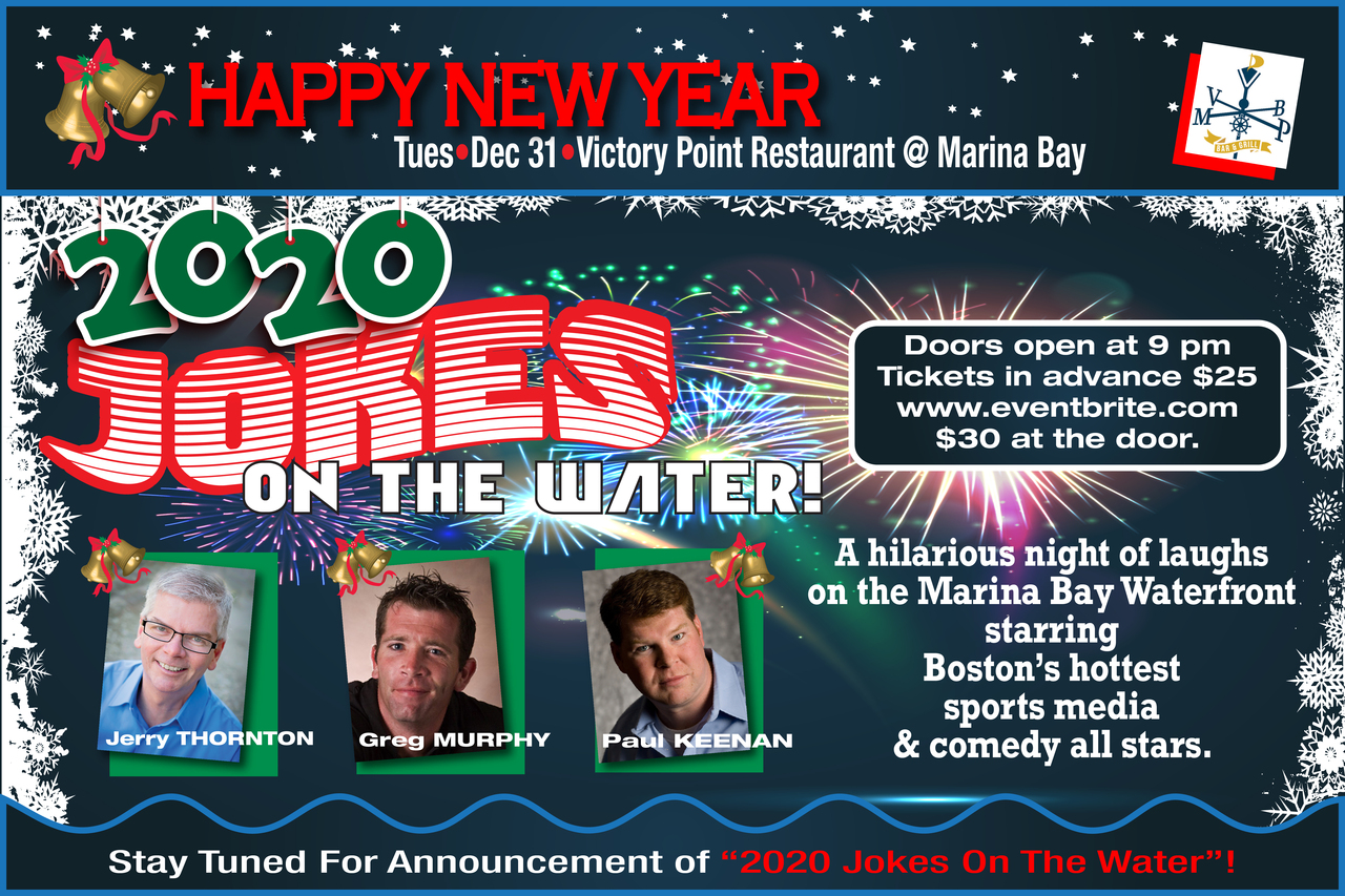 Jokes On The Water New Year S Eve All Star Comedy Show At Victory