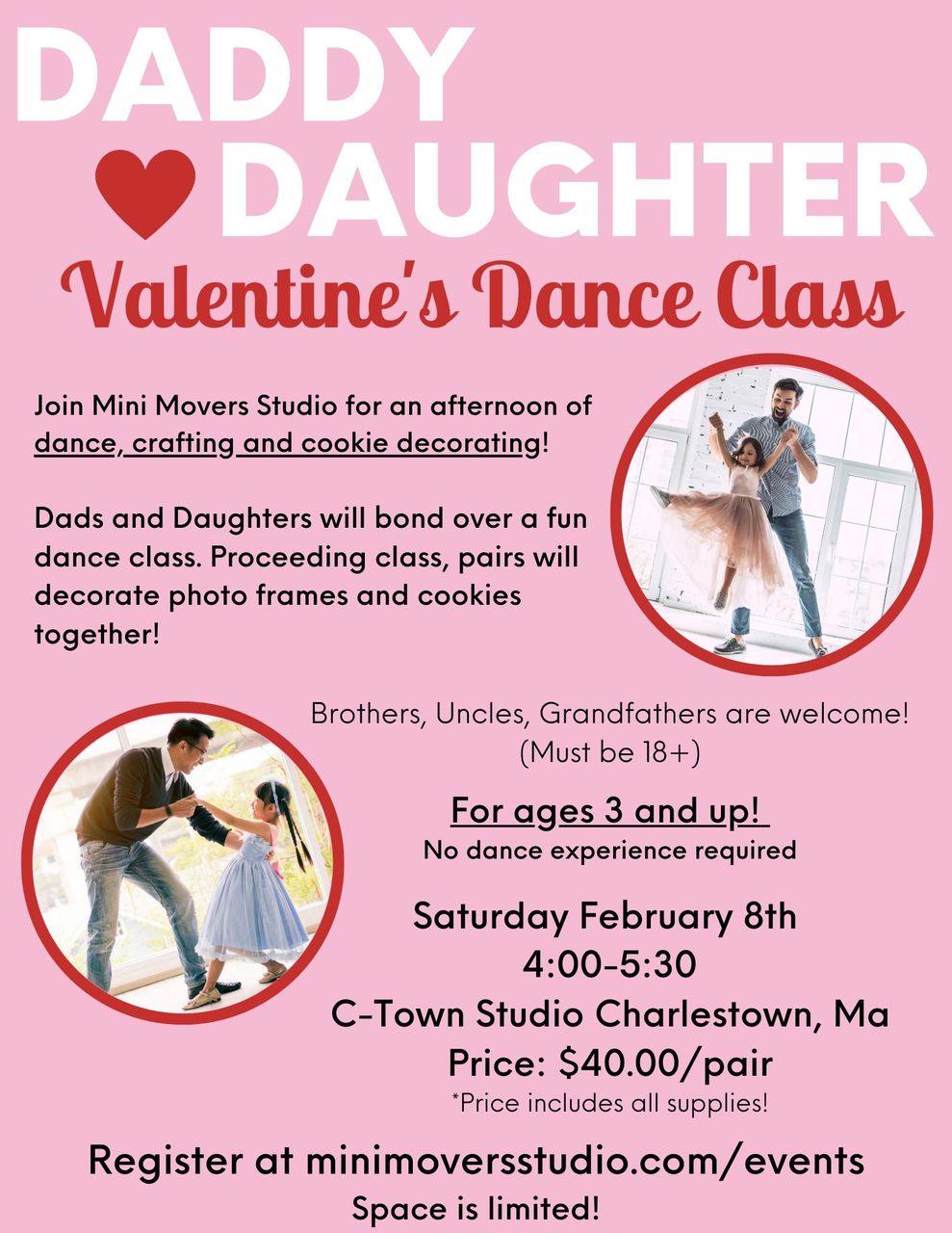 Daddy Daughter Valentine S Dance Class 02 08 20