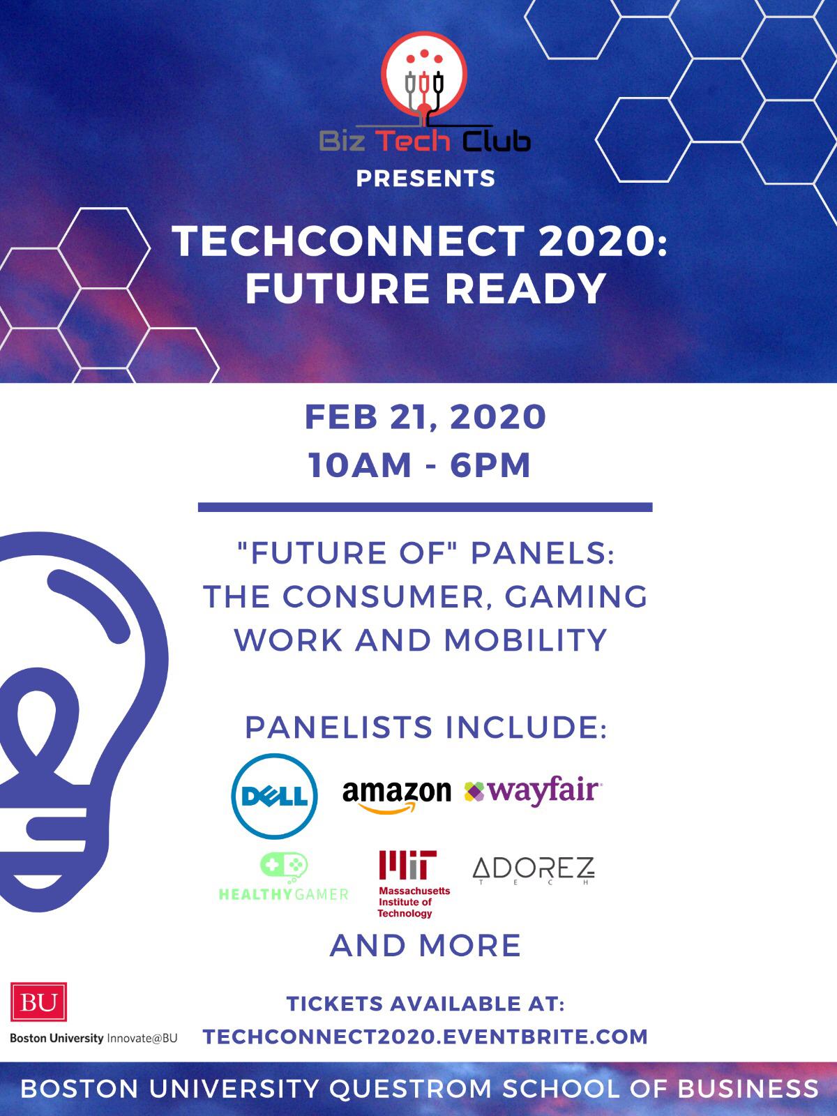 Tech Connect Conference For Curious Minds [02/21/20]