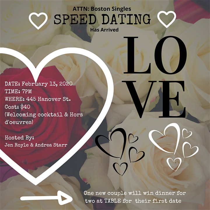 Speed Dating At Table Boston 02 13 20