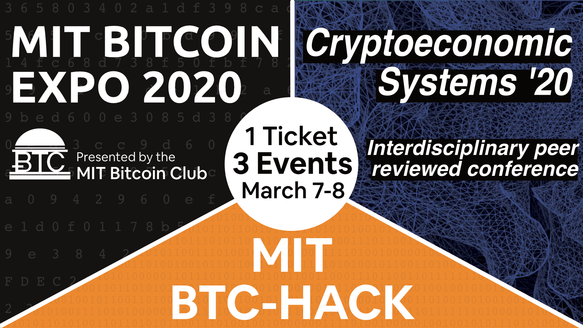 MIT Bitcoin Expo Free for Students [03/07/20]