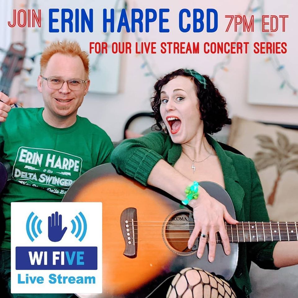 Erin Harpe Country Blues Duo Wi-Fi Live 04/28/20