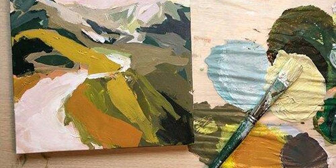 Abstract Landscape Painting Online Workshop 05 20 20