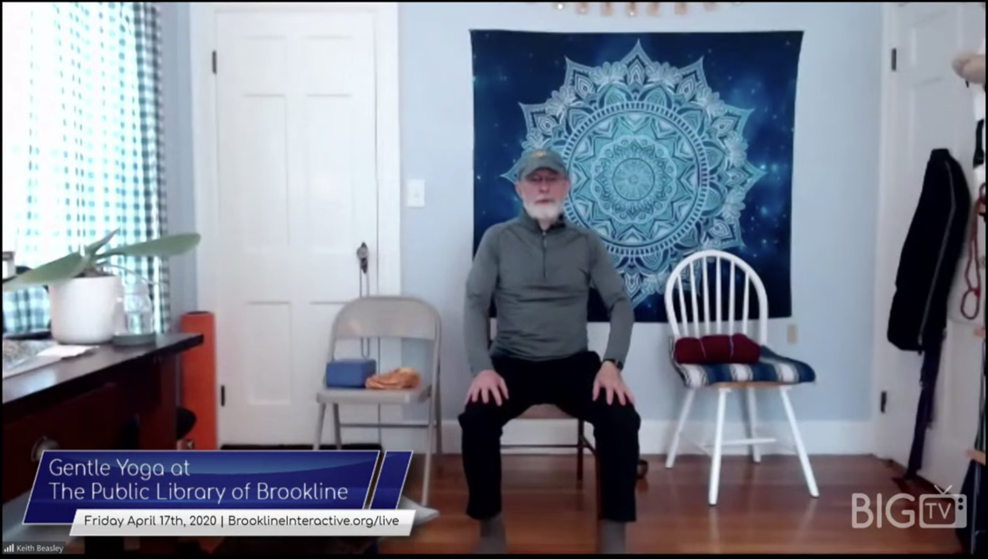 chair yoga on tv