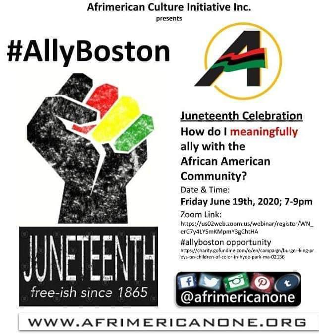 Juneteenth Allyboston 06 19 20