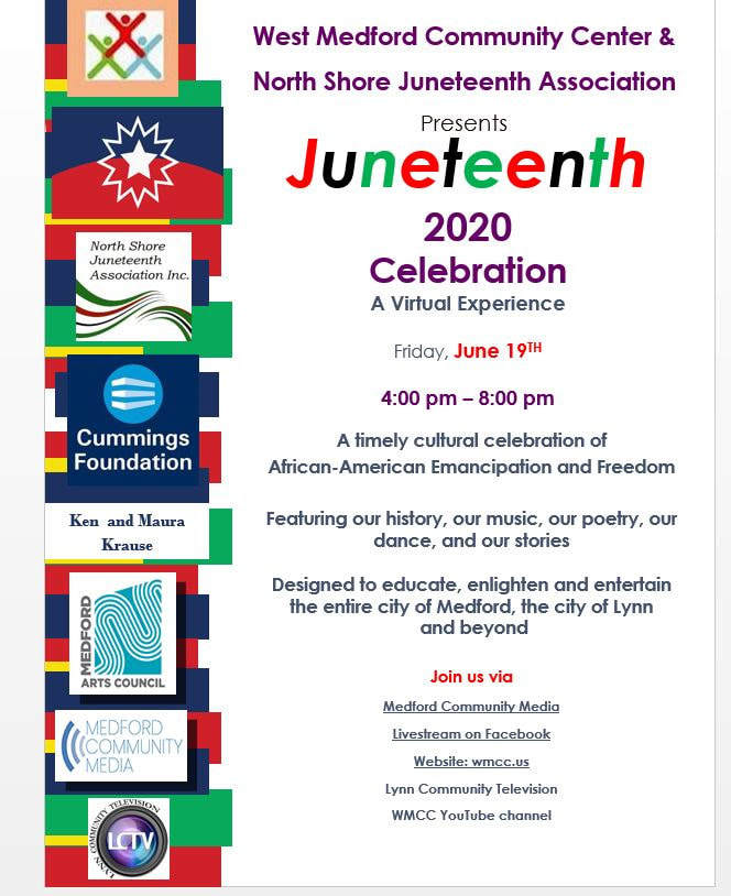 Medford S First Annual Juneteenth 2020 Celebration 06 19 20