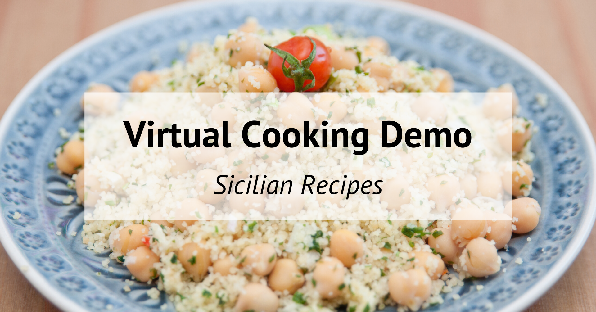 Italian Sicilian Online Cooking Class 07 29 20