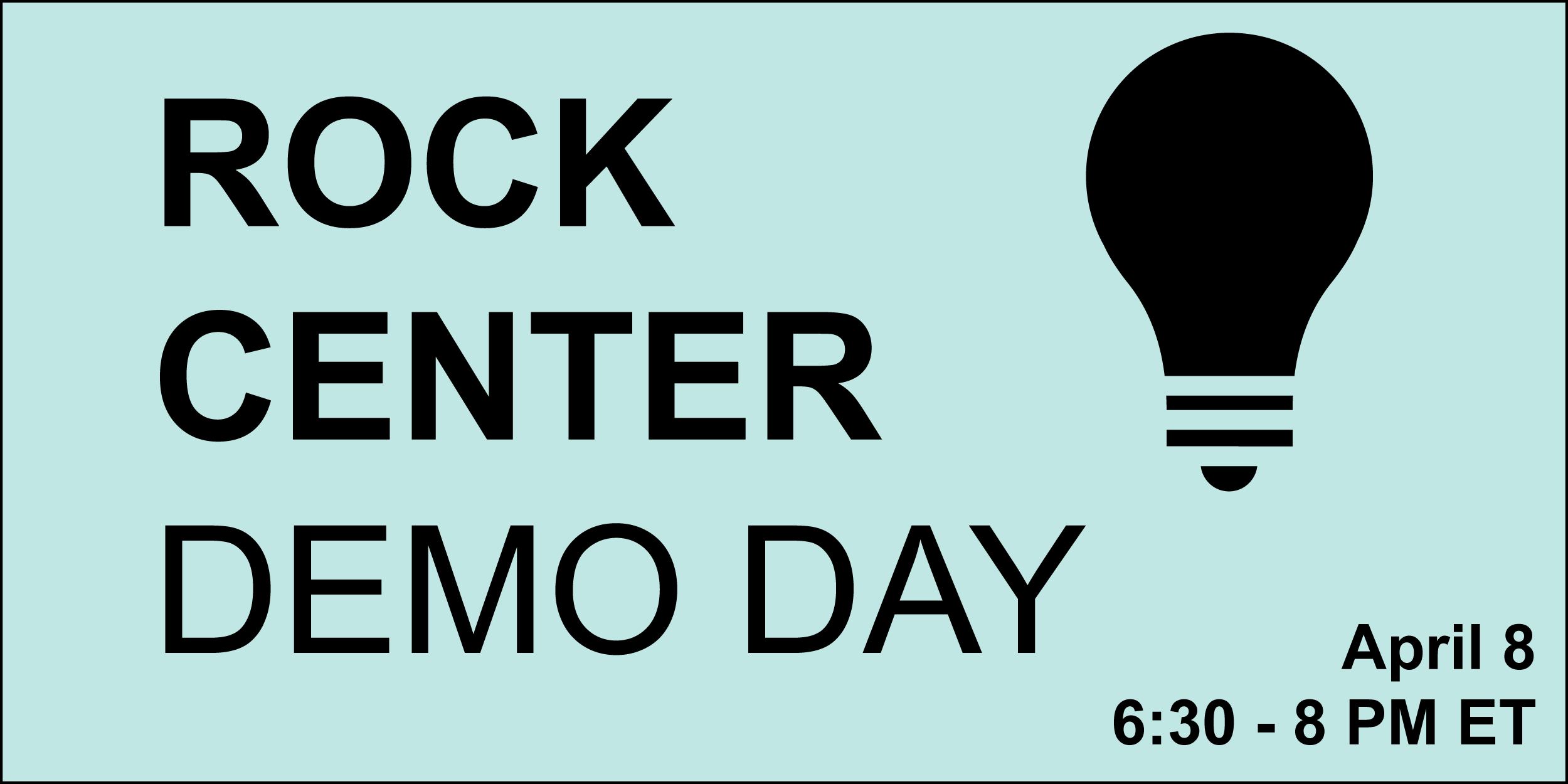 HBS Rock Center Demo Day 2021 [04/08/21]