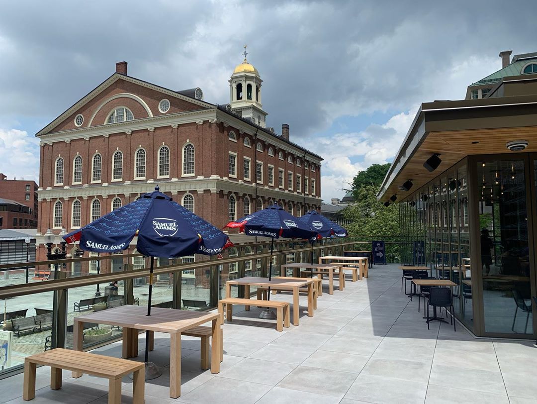 Sam Adams Boston Taproom Rooftop Beer Garden 2021 [04/02/21]